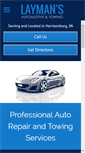 Mobile Screenshot of laymansautomotive.com